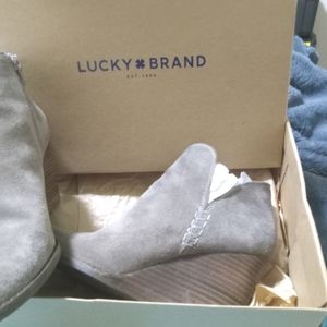 Lucky Brand Yimmie Suede Bootie